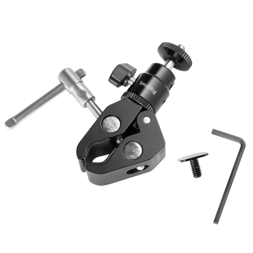 1124 Super Clamp Mount with 1/4" Screw Ball Head